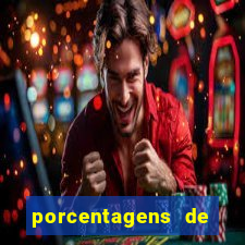 porcentagens de jogos pagantes